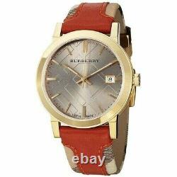 Brand New Burberry BU9016 Gaymarket Gold Tone Stainless Steel Women's Watch