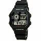 Brand New Casio World Time Digital Watch Ae1200wh-1a Uk Seller