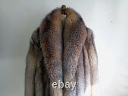 Brand New Crystal Fox Fur Coat Jacket Women Woman Size All