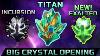 Brand New Exalted Crystal Titan Crystal And More A Big Crystal Opening Mcoc