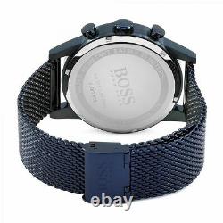 Brand New Genuine Hugo Boss Men's Watch HB1513538 QC Edition Navigator Blue