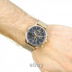 Brand New Hugo Boss Hb1513548 Mens Rose Gold Companion Watch