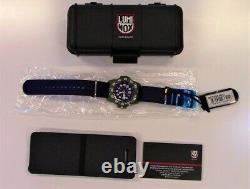 Brand New Luminox Navy Seal Canvas Band Blue Dial Model XS. 3503. ND Men's Watch