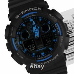 Brand New Mens Casio G-shock Hyper Blue XL Ga-100-1a2er 1a2dr Watch Rrp £159