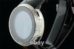 Brand New Mens I-Gucci Digital White Diamond Watch 2.50 CT. YA114207