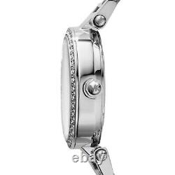 Brand New Michael Kors Mk5615 Mini Parker Silver Women Watch Uk Gift