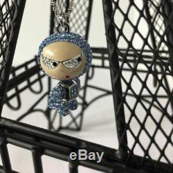 Brand New New in Box Swarovski Eliot Blue Crystal Pendant Necklace 1084490