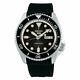 Brand New Seiko 5 Men's Automatic Black Dial Black Silicone Band Watch Srpd95