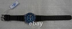 Brand New Squale 1521 50 Atmos BLUE 026-M Matte Watch Warranty Swiss Made