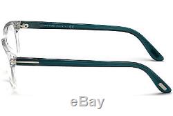 Brand New Tom Ford Eyeglass Frames 5355 026 Crystal/Green Size 54mm Men Women