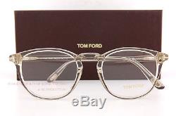 Brand New Tom Ford Eyeglass Frames 5401 020 Crystal Size 51mm Men Women