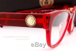 Brand New VERSACE Eyeglass Frames 3281B 5323 Red Crystal for Women Size 53mm