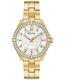 Bulova Women's Quartz Crystal Accents Gold-Tone Bracelet 35mm Watch 98L230