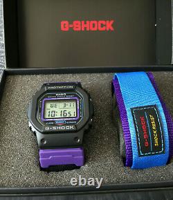 CASIO G SHOCK DW-5600THS-1 BLACK&PURPLE SPECIAL COLORS THROWBACK 1990s BRAND NEW