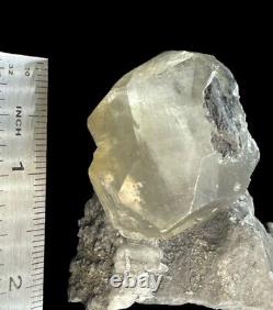 Calcite Benz Calcite Crystal Rare New Find Huge Single Calcite Hexagonal Shape