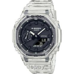 Casio G-Shock 2100 Transparent Clear Pack Casioak New Watch Resin GA2100SKE-7A
