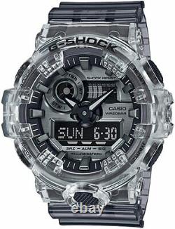 Casio G-Shock GA-700SK-1A Analog-Digital Skeleton Semi-Transparent Resin Watch