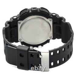 Casio Men's Watch Ana-Digi Black and Grey Digital Dial Strap GA100MB-1A