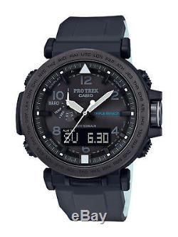 Casio Pro Trek Men's Solar Triple Sensor Black Band 51mm Watch PRG650Y-1