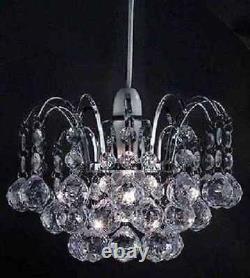 Chandelier Style Ceiling Pendant Light Shade Acrylic Crystal Ball Droplet Beads