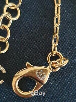 Chanel Classic CC Gold Chanel necklace with Crystal brand new