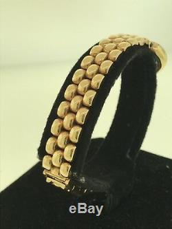 Chopard Yellow Gold & Diamond Heart Shaped Case Bracelet Ladies Watch Brand New