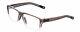 Costa Del Mar 8014-03 Unisex Rectangle Reading Glasses Grey & Clear Crystal 57mm