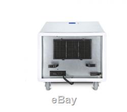 Crane Infrared Heater Space Heater with Quartz Heating Element White
