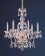 Crystal 6 Light Chandelier in Classic Style 26 Inches Wide by 24 Inches High
