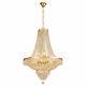 Crystal Chandelier French Empire Large Foyer Ceiling Light Gold Pendant Lamp NEW