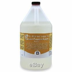 Crystal Clear Epoxy Resin General Purpose Bar Table Top Coating 2 Gallon Kit
