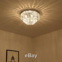 Crystal Light Ceiling Lamp Chandelier Mount Fixture Hallway Living Room