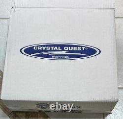 Crystal Quest Fluoride Under Sink Water Filter System 3 Filter System NEW IN BOX