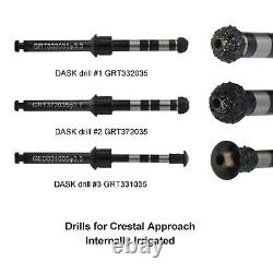 DASK Dental Sinus Lift Kit Lateral Crestal Drills Elevation Instruments