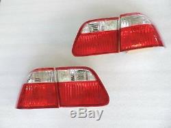 DEPO New 99-2000 Honda Civic EK3 EK4 Sedan Crystal Rear Tail Lamp Light EJ