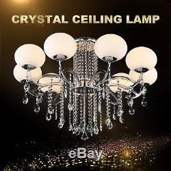 Deluxe European Stylish 9 Light Crystal Ceiling Lamp Pendant Light Chandelier