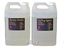 EPOXY RESIN 2 Gal kit CRYSTAL CLEAR, Super Gloss Coating and Table Tops