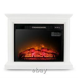 Electric Quartz Infrared Fireplace Heater Mantel, with Remote Control 1400 Watt