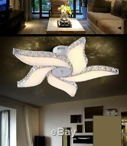 Elegant Crystal Chandelier Modern 5 Ceiling Light Lamp Pendant Fixture Lighting