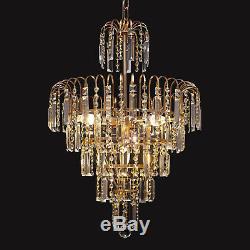 Elegant Crystal Decoration Chandelier Luxury Fixture Pendant Ceiling Lamp