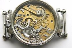 Engraved Wristwatch Cases With Top Sapphire Crystal For Pocket Watch Movements