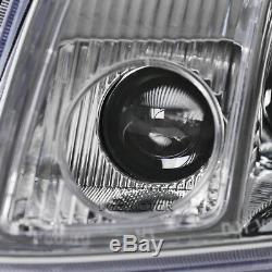 For 2004-2006 Maxima Crystal Replacement Projector Headlights Left+Right