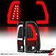 For 97-03 Ford F150 F250 Superduty Black Neon Tube Light LED Brake Tail Lamp L+R