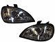 Freightliner Columbia Headlight LED Stripe Crystal Pair Set Left Right Projector