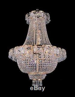 French Empire Crystal Chandelier Chandeliers Lighting H 30 W24
