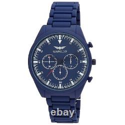 Gianello Men's Poppi Soft Touch 44mm Bracelet Watch 3 Colors Available