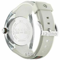 Gucci YA137102 Sync XXL Watch White Authentic Brand New