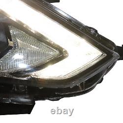 Halogen LED Projector Lights Headlights Headlamps For 2017-19 Nissan Rogue Sport