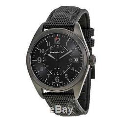 Hamilton Khaki Field Black Dial Black PVD Men's Watch H68401735
