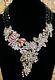Heidi Daus Black Holiday Classic Crystal Necklace RET $399.95